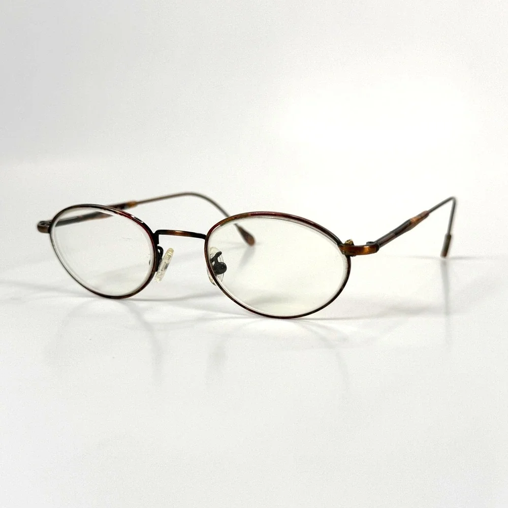 CHESTERFIELD 504 0002 Eyeglasses Frame Only w/ Sunglass Clip On 45-20-135‎ Italy